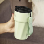 TMPS 229 V - TERMO STREDNA VERDE (VERDE - ACERO INOXIDABLE - PLASTICO - POLIESTER - PU) - Imagen 3