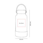 TMPS 232 Y - TERMO DUGME AMARILLO (AMARILLO - ACERO INOXIDABLE - PLASTICO) - Imagen 4