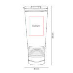 TMPS 234 R - TERMO TRUBA ROJO (ROJO - ACERO INOXIDABLE - PLASTICO) - Imagen 4