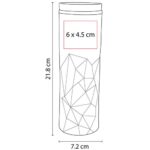 TERMO AREUSE GRIS TMPS 47 G (ACERO INOXIDABLE - PLÁSTICO) - Imagen 3