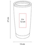 TERMO YUKSHIN NEGRO TMPS 77 N (ACERO INOXIDABLE - PLÁSTICO) - Imagen 3