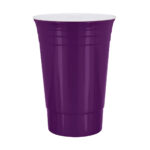 TMPS 119 M - VASO FIESTA MORADO (MORADO - PLASTICO)