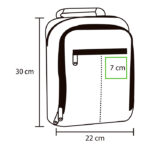 MOCHILA SARANDI NEGRO TX-049N ( TX-049 - TX049 - CROSSBODY ) - Imagen 4