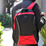 MOCHILA MELBOURNE ROJO TX-076R ( TX-076 - TX076 - BACKPACK ) - Imagen 2