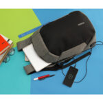 MOCHILA BRABUS ANTI ROBO GRIS TX-081G ( TX-081 - TX081 - BACKPACK ) - Imagen 3