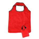 BOLSA PLEGABLE SCHULL ROJO TX-102R ( TX-102 - TX102 - BOLSAS PARA SUPERMERCADO )