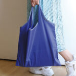 BOLSA PLEGABLE SCHULL AZUL TX-102A ( TX-102 - TX102 - BOLSAS PARA SUPERMERCADO ) - Imagen 4