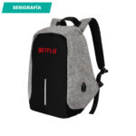 MOCHILA ANTI ROBO GRIS TX-113G ( TX-113 - TX113 - BACKPACK ) - Imagen 2