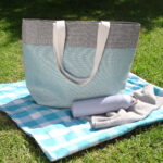 BOLSA ATHI AZUL CLARO TX-124A ( TX-124 - TX124 - BOLSAS DE PLAYA ) - Imagen 3