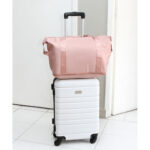 MALETA EXPANDIBLE ROSA CLARO TX-142RS ( TX-142 - TX142 - MALETAS DE MANO ) - Imagen 2