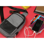 MOCHILA VIENG GRIS TX-161G ( TX-161 - TX161 - CROSSBODY ) - Imagen 3