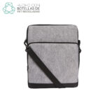BOLSA DE RPET BINAGO GRIS TX-190G ( TX-190 - TX190 - CROSSBODY )