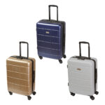 MALETA RIGIDA GRANDE AZUL MARINO TX-195A ( TX-195 - TX195 - MALETAS RIGIDAS,MALETAS DE RUEDAS ) - Imagen 3