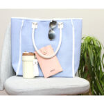 BOLSA TOUBA ROSA CLARO TX-209RS ( TX-209 - TX209 - BOLSAS DE PLAYA ) - Imagen 3