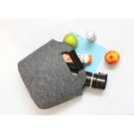 BOLSA LONCHERA KEILA GRIS TX-230G ( TX-230 - TX230 -  ) - Imagen 4