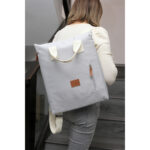 MOCHILA MICHELE GRIS TX-237G ( TX-237 - TX237 - BACKPACK ) - Imagen 4