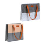 BOLSO LLORTS GRIS TX-262G ( TX-262 - TX262 - BOLSAS SHOPPER ) - Imagen 3