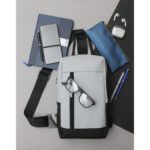 MOCHILA ANGER GRIS CLARO TX-339G ( TX-339 - TX339 - CROSSBODY ) - Imagen 2