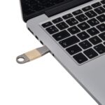 USB DEART 16 GB BEIGE USB 332 BE (MADERA - METAL) - Imagen 3