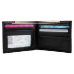 CARTERA IMERETI NEGRO W 650 N (PIEL CORTE VACUNO - FORRO TEXTIL) - Imagen 2