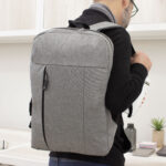 MOCHILA "CITY" (K6 GRIS CLARO) - Imagen 6