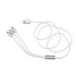 CABLE CON ADAPTADORES "MADISON" (EC736 BLANCO) - Imagen 3