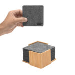 POSAVASOS DE RPET "KOSTER" (T683 GRIS) - Imagen 8