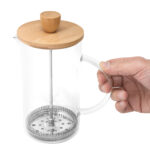CAFETERA PRENSA FRANCESA "BAMBCOFFEE" (T633 TRANSPARENTE) - Imagen 4