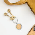 LLAVERO DE BAMBÚ "SPIN" (T648 MADERA) - Imagen 6