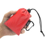 PONCHO IMPERMEABLE PARA LLUVIA "RAINY" (T649 ROJO) - Imagen 5